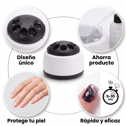 Máquina de Vapor para Remover Esmalte de Uñas